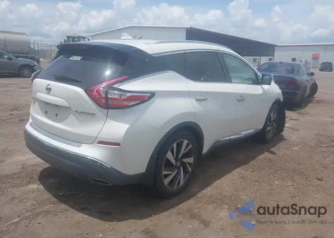 2017 Nissan Murano Platinum z USA, uszkodzony, nr VIN 5N1AZ2MG5HN149656